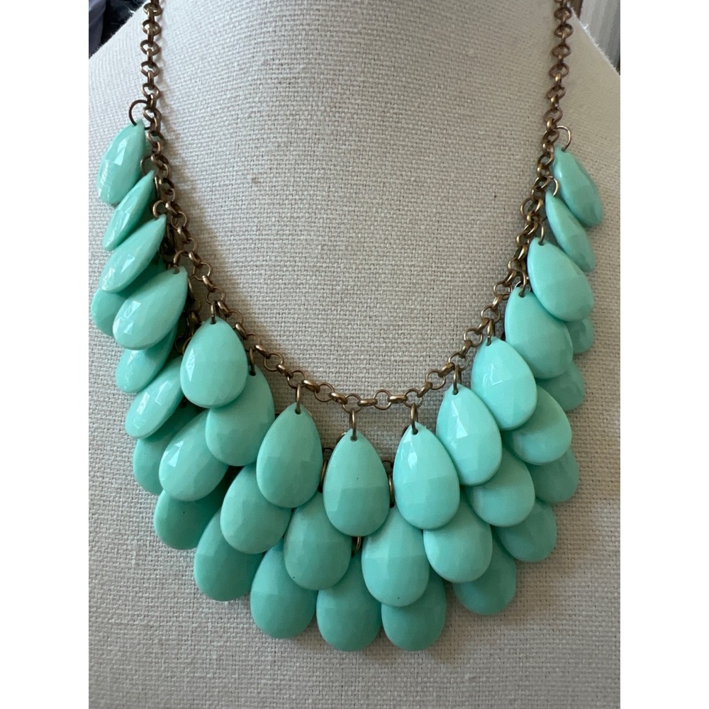 Teal Statement Necklace